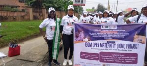 MWAN-AKS Champions Breastfeeding Awareness with IOM MEGA WALK in Uyo
